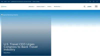 Screenshot of Ustravel.org