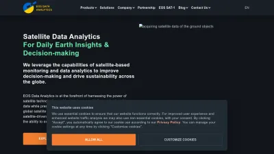 Screenshot of Eos.com
