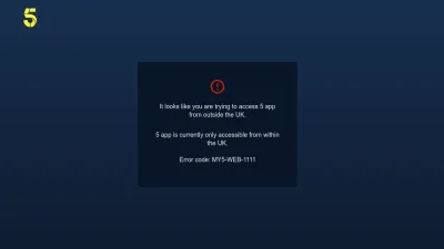 Screenshot of Channel5.com
