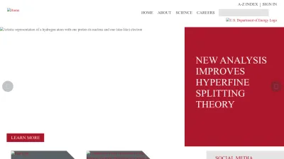 Screenshot of Jlab.org