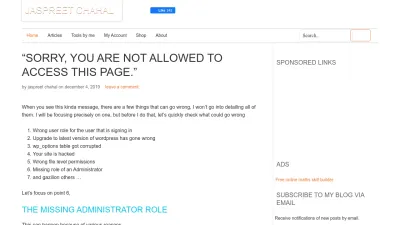 Screenshot of Jaspreetchahal.org