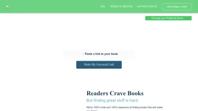 Screenshot of Books2read.com