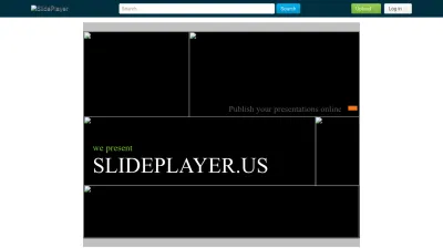 Screenshot of Slideplayer.com