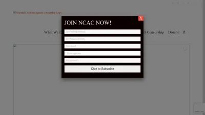 Screenshot of Ncac.org