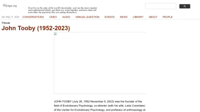 Screenshot of Edge.org