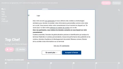Screenshot of Rtlplay.be