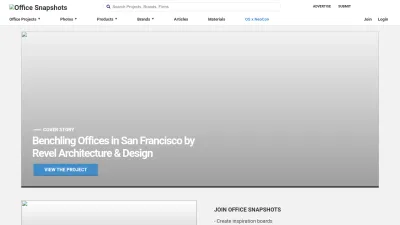Screenshot preview of officesnapshots.com