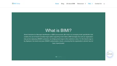 Screenshot of Bimigroup.org