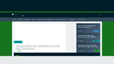 Screenshot of Thechive.com