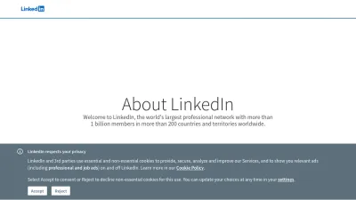 Screenshot preview of about.linkedin.com