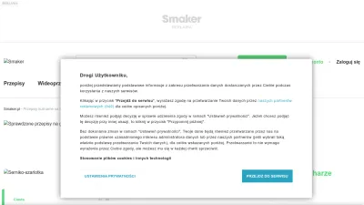 Screenshot of Smaker.pl