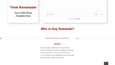 Screenshot of Guykawasaki.com