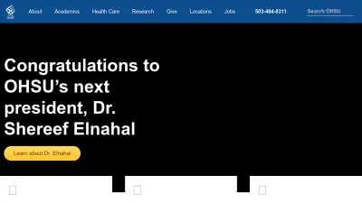Screenshot preview of ohsu.edu