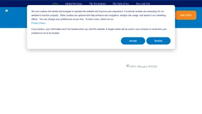 Screenshot of Americanpetproducts.org