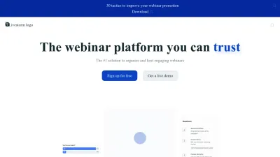 Screenshot of Livestorm.co