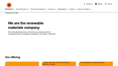 Screenshot of Storaenso.com