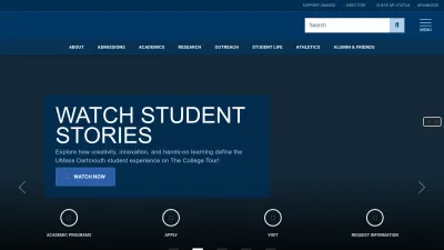 Screenshot of Umassd.edu