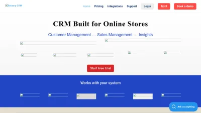 Screenshot of Revampcrm.com