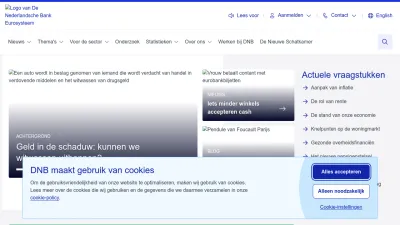 Screenshot of Dnb.nl