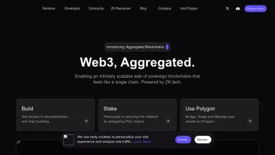 Screenshot of Polygon.technology