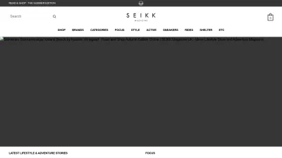 Screenshot of Seikk.co.uk