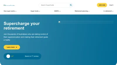 Screenshot of Superguide.com.au