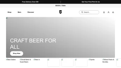 Screenshot of Brewdog.com
