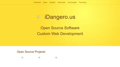 Screenshot of Idangero.us