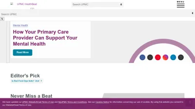 Screenshot of Share.upmc.com