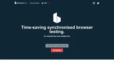 Screenshot of Browsersync.io