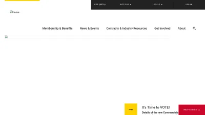 Screenshot of Sagaftra.org