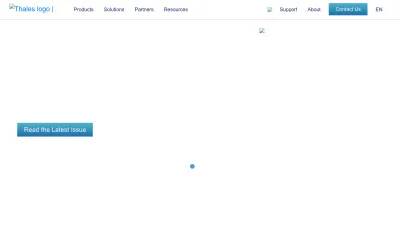 Screenshot of Cpl.thalesgroup.com