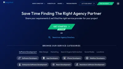 Screenshot preview of designrush.com