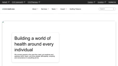 Screenshot of Cvshealth.com