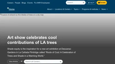 Screenshot preview of ucanr.edu