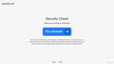Screenshot of Unhchr.ch