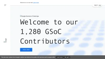 Screenshot of Summerofcode.withgoogle.com