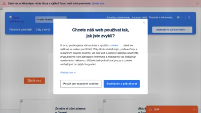 Screenshot of Csas.cz