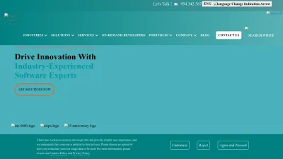 Screenshot preview of chetu.com
