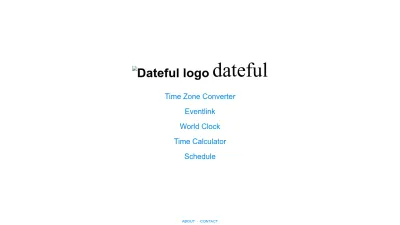 Screenshot preview of dateful.com