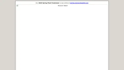 Screenshot of Monarchwatch.org