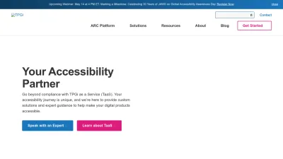Screenshot of Tpgi.com