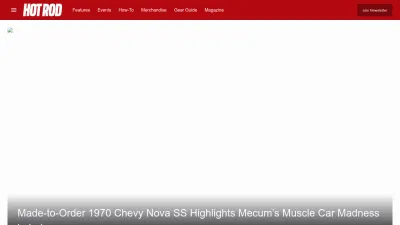 Screenshot of Hotrod.com