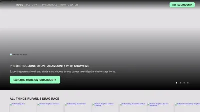 Screenshot preview of logotv.com