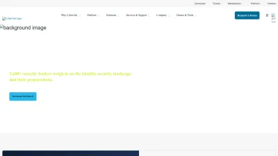Screenshot preview of cyberark.com