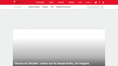 Screenshot of Linternaute.com