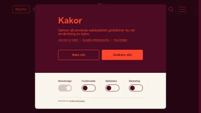 Screenshot of Nordiskamuseet.se