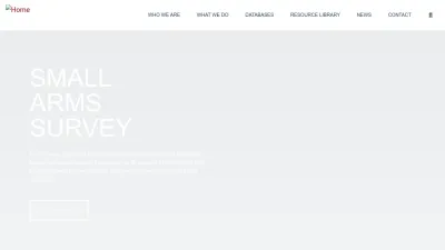 Screenshot of Smallarmssurvey.org