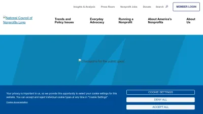 Screenshot of Councilofnonprofits.org