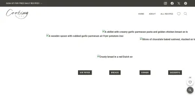 Screenshot of Cookinglsl.com